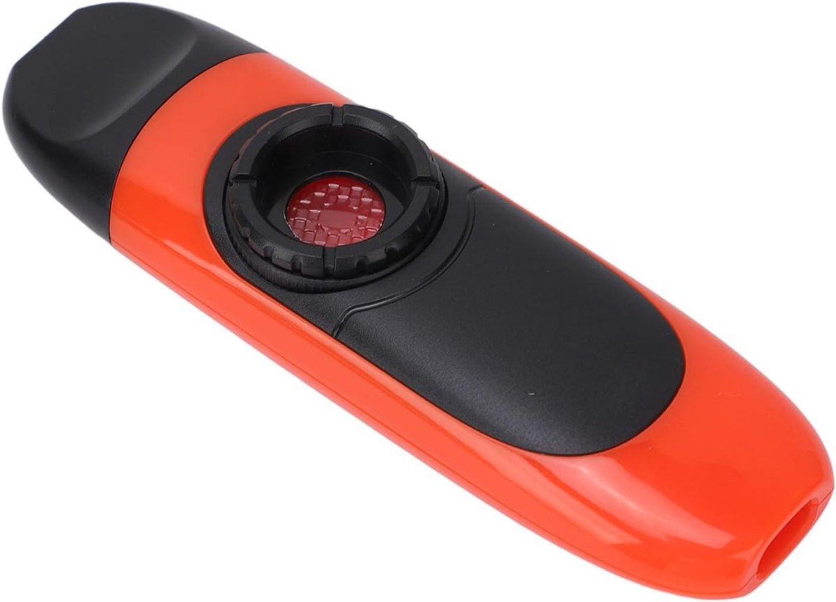 Kazoo Instrument - Muziekfluit - Muziek Maken - Eenvoudig Te Spelen - 15x9x2 cm - Oranje