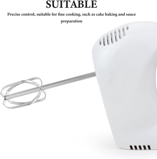 Handmixer Kloppers Accessoires Rvs Handmixer Vervangende Kloppers Elektrische Mixer Onderdelen Accessoires Voor van Merkloos — afbeelding 4