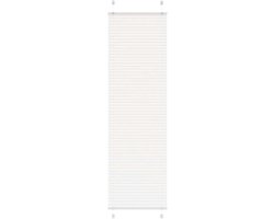 Plisségordijn - Gordijn stof - Privacy en zonwering - Onderhoudsvriendelijk polyester - 60 x 200 cm - Wit