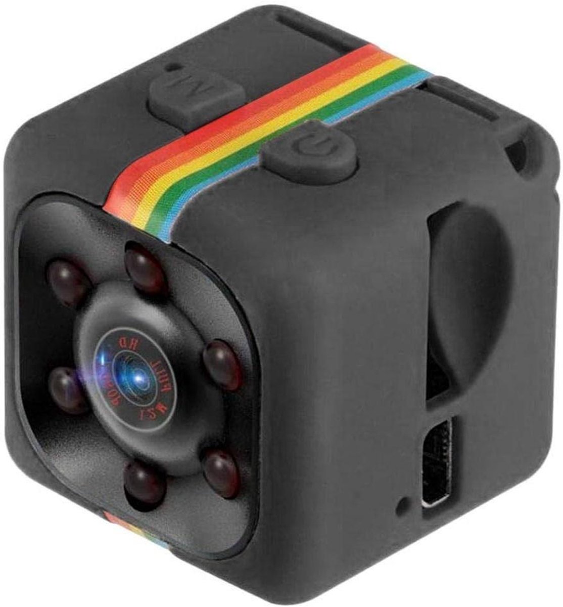 Mini HD Camera - Verborgen Camera DVR - Thuis Beveiliging - 140 Graden Groothoek - Compact - Zwart