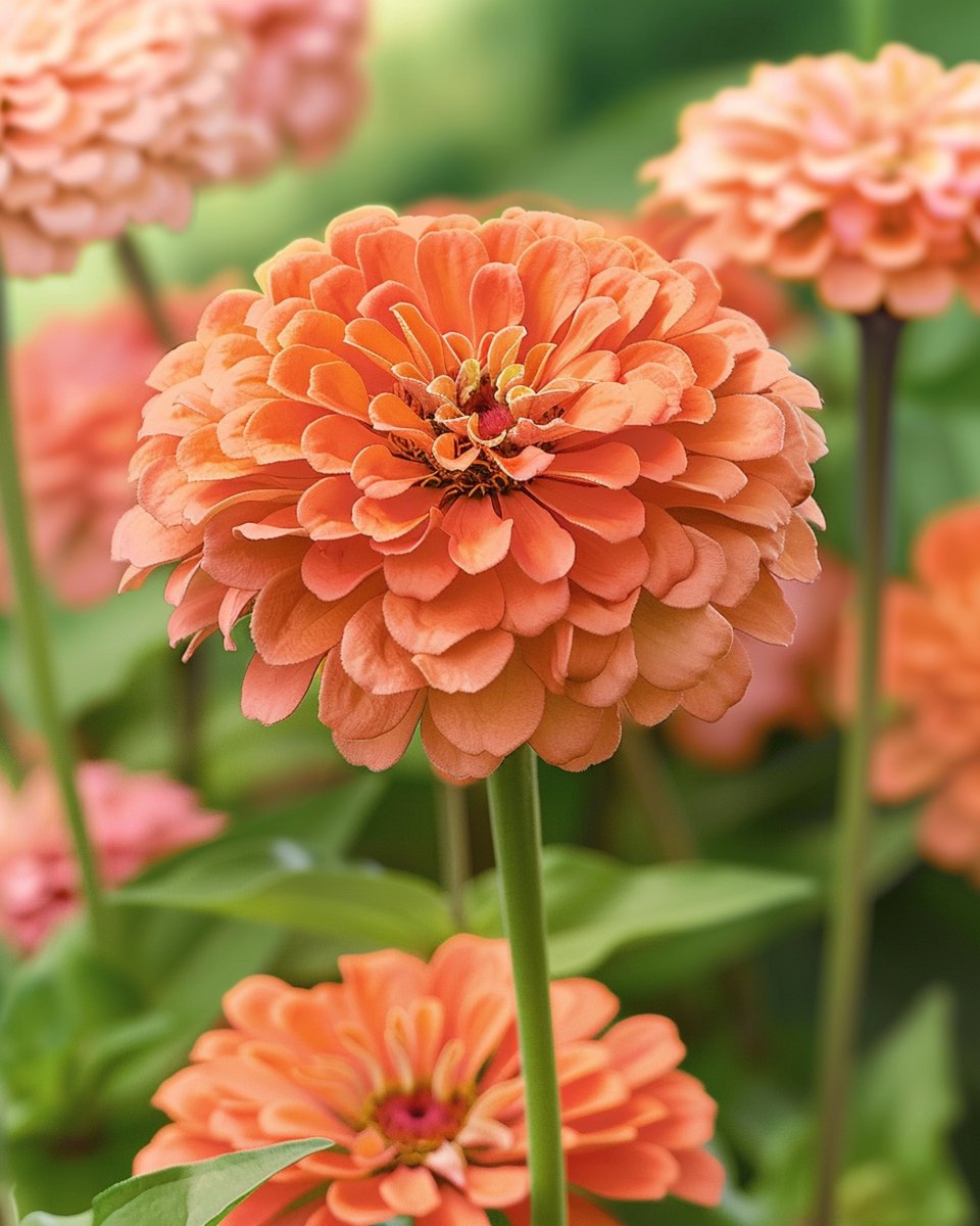 5 sets - Zinnia Eldorado Zaden Zinnia Elegans Eenjarig