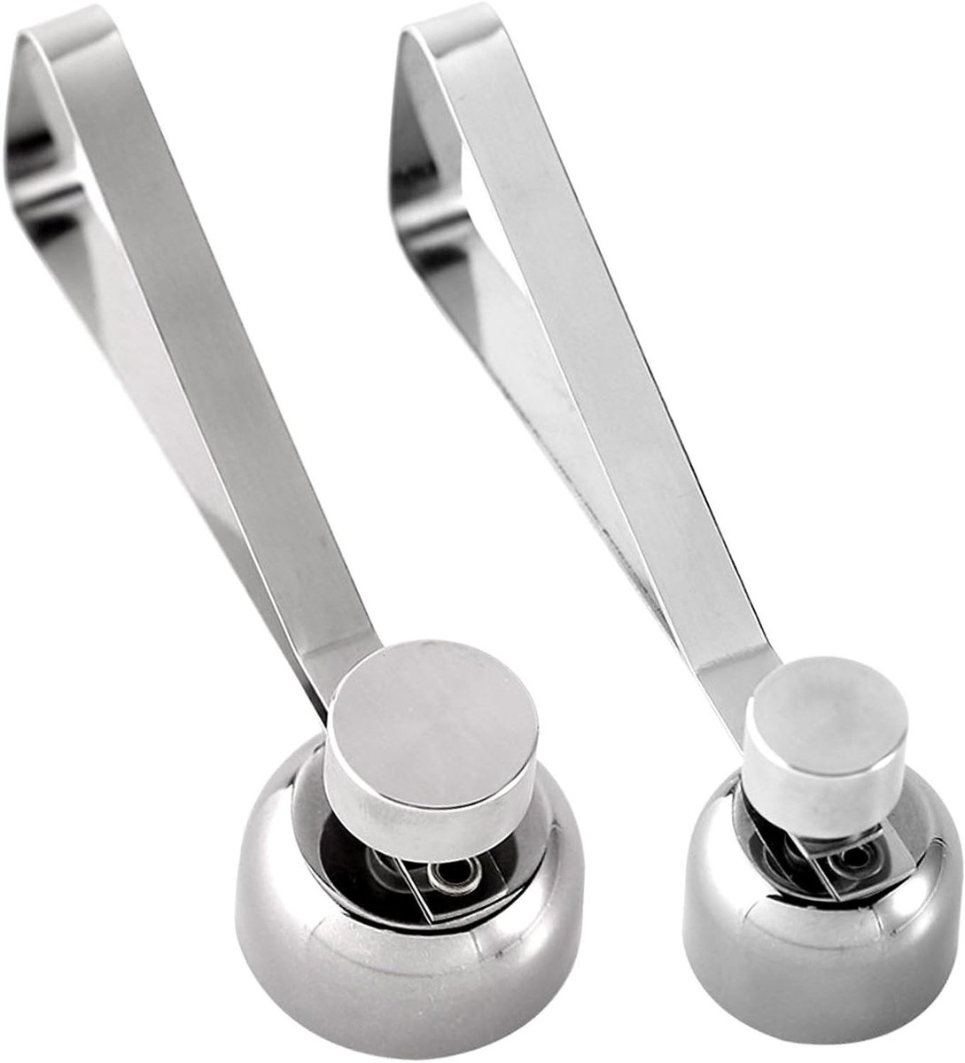 Dailygoods- Ei Cracker Handheld - RVS Eiersnijder - Eieren Separator - Geschikt voor Rauwe/Zacht Hard Gekookte Eieren - 10,5 x 3,3 cm - Slimme Keukengadget - Eieropener
