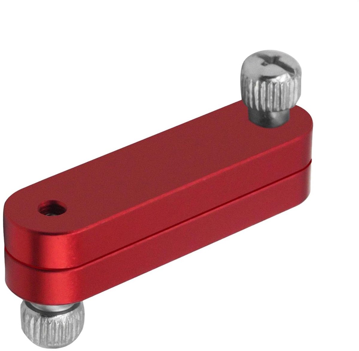 Liniaal Positionering Blok - Houtbewerking Stop - Nauwkeurig Meten - Stevige Aluminiumlegering - 53 x 14 x 12 cm - Meerkleurig