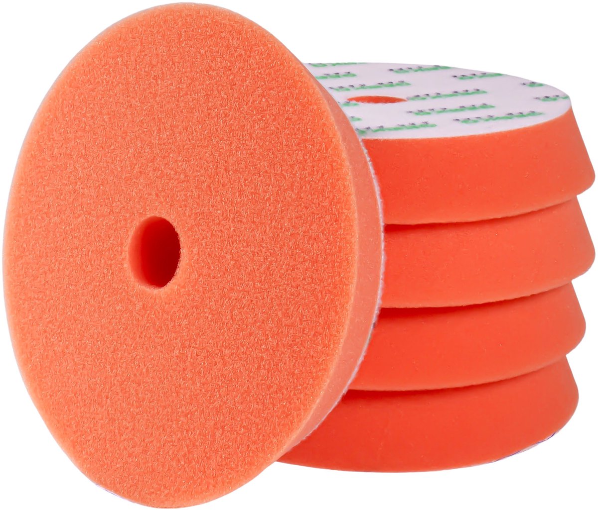 Gecko Gear Gecko 150mm polijstpads light cutting orange 5 stuks