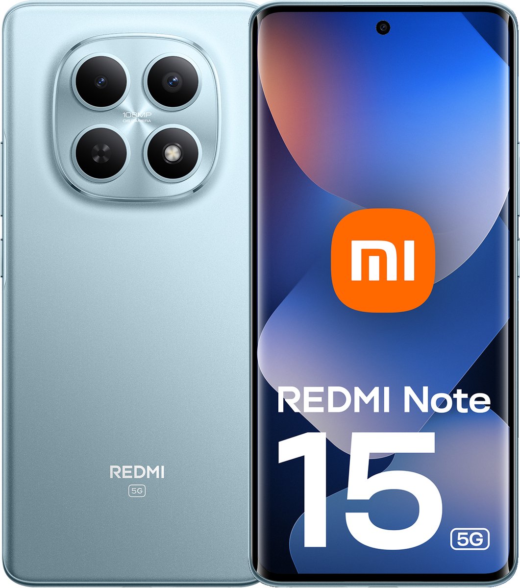 Xiaomi Redmi Note 15 5G 17,2 cm (6.77") 12 GB 512 GB 5520 mAh Blauw
