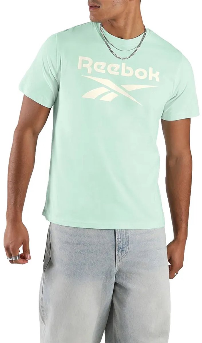 Reebok Chad Big Logo T-shirt Met Korte Mouwen M Regular Man Turquoise
