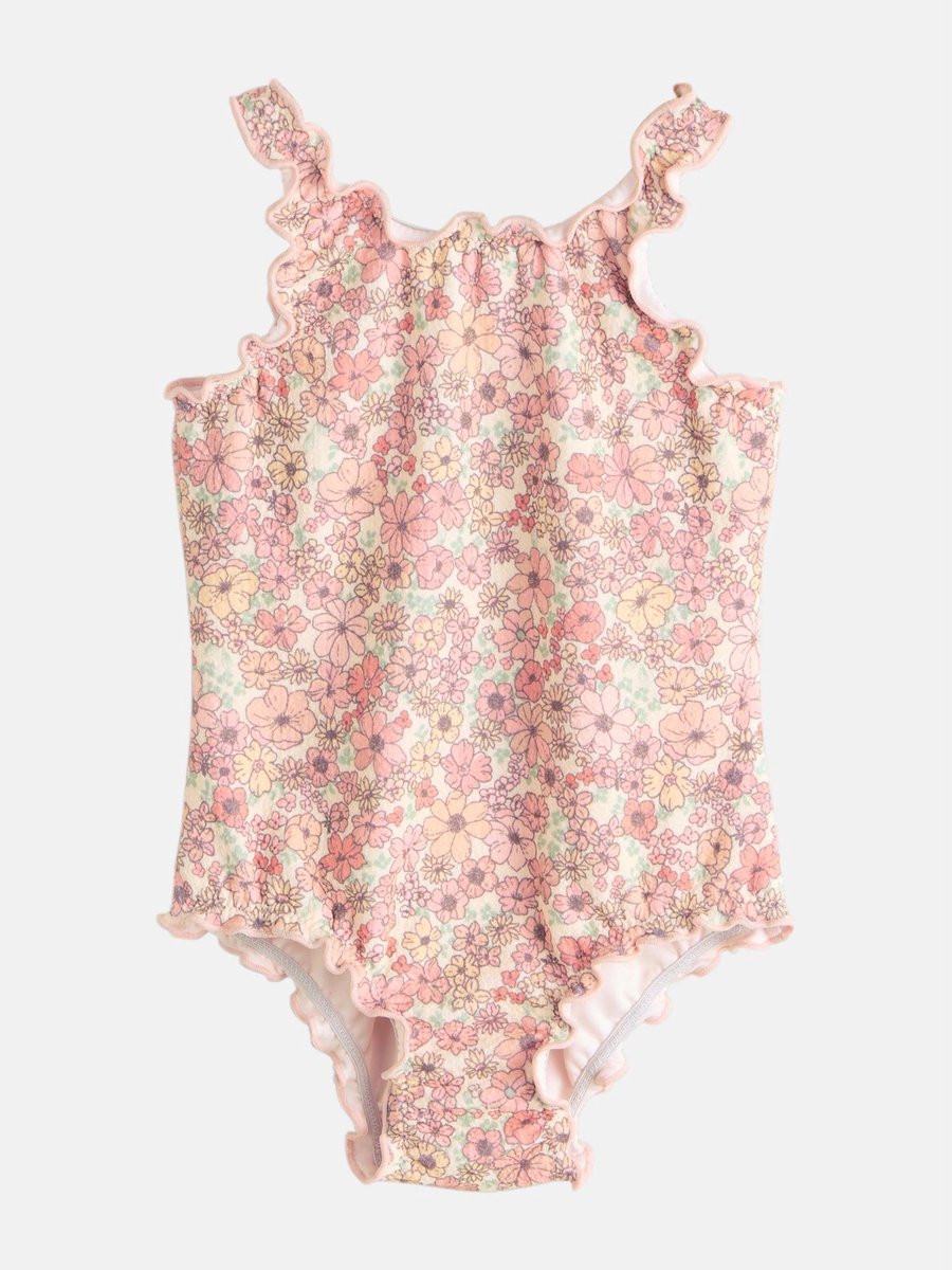 Next - Meisjes - Badpak met schulpranden - Roze