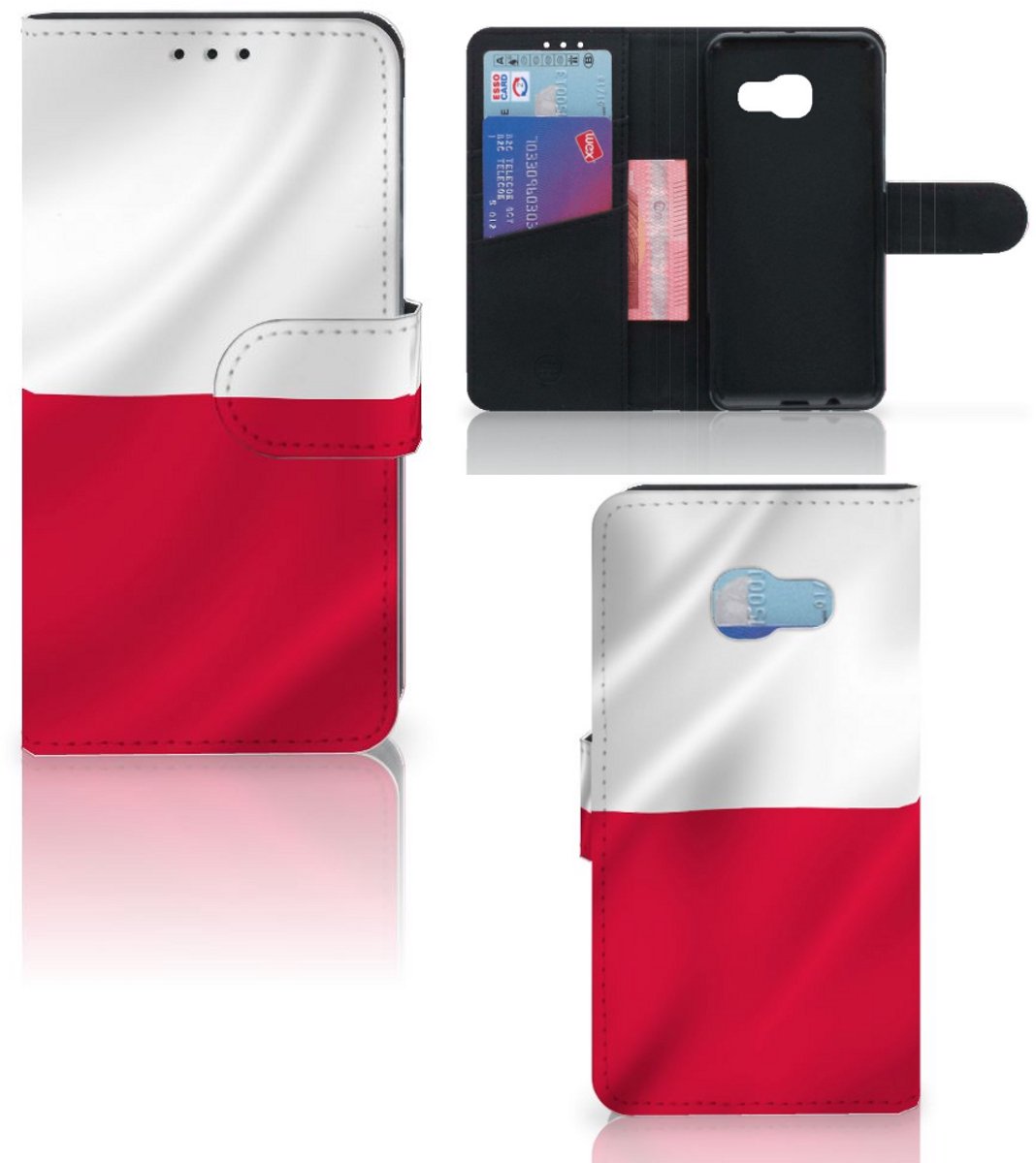 Samsung Galaxy A3 2017 Bookstyle Case Polen