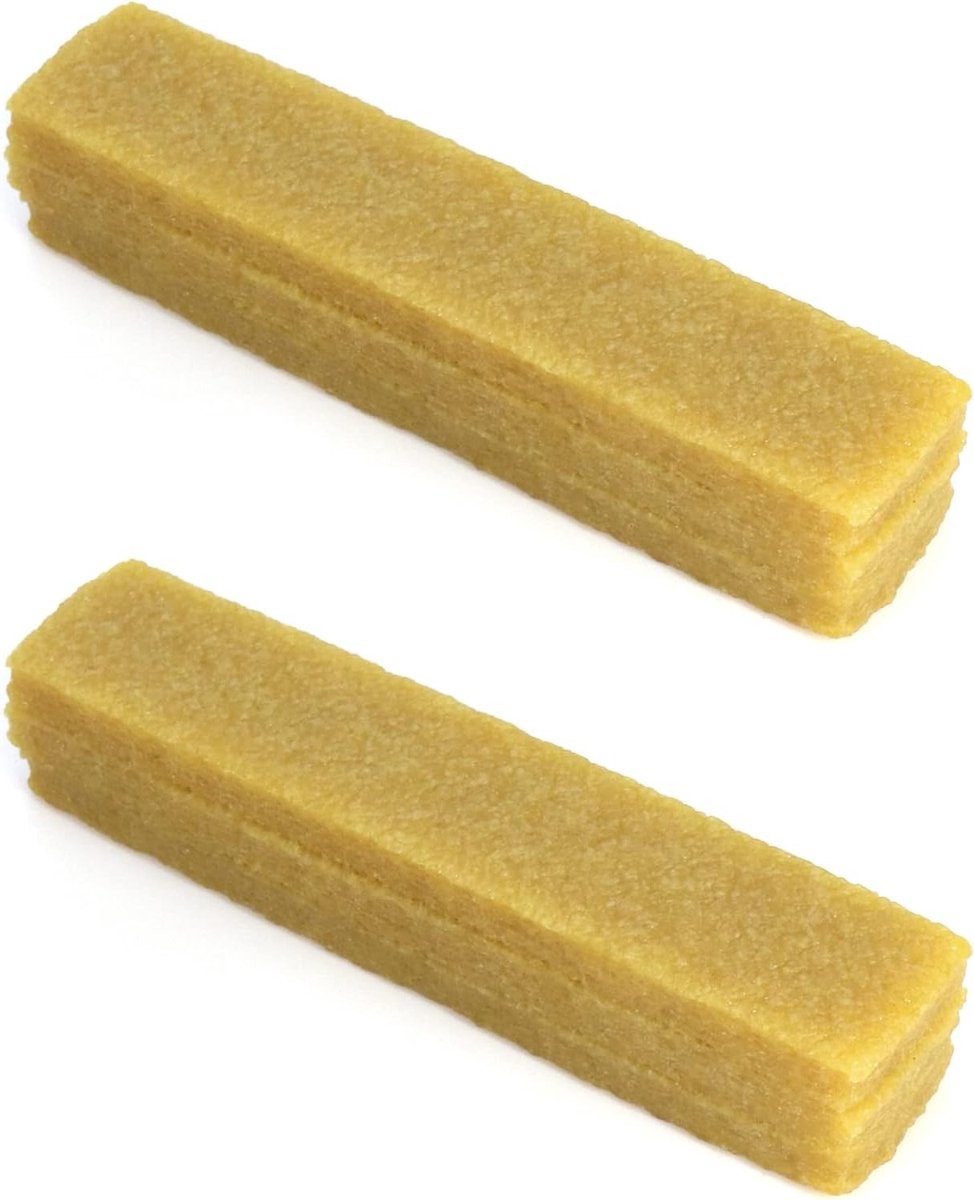 2 stuks reinigingsblok voor schuurbanden, 200 x 40 x 40 mm, ideaal voor schuurpapier en schuurdiscs
