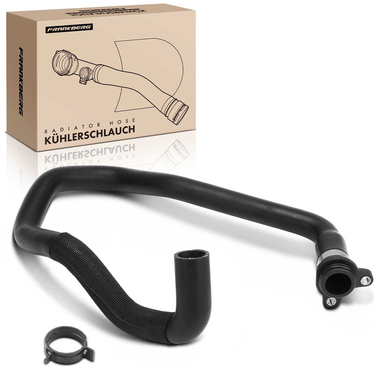 Frankberg 1x koelslang voor BMW 3 E90 E91 X3 E83