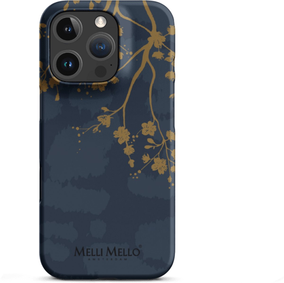 Melli Mello Telefoonhoesje Golden Branch (Hard Case) - Apple iPhone 16 Pro