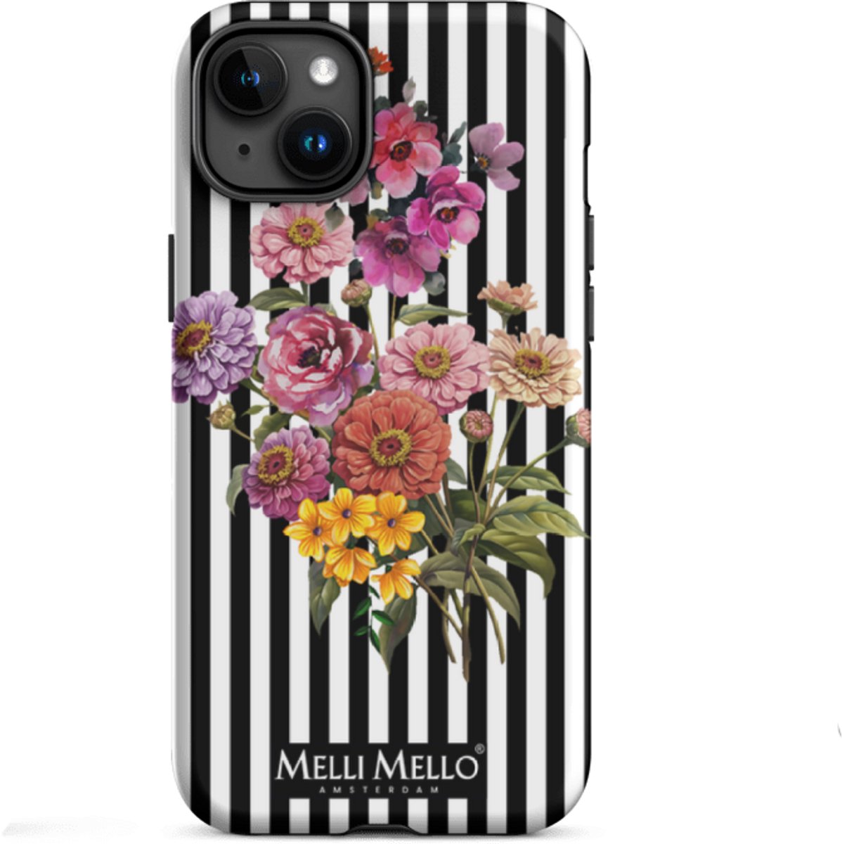 Melli Mello Telefoonhoesje Striped Grace (Tough Case) - Apple iPhone 15 Plus