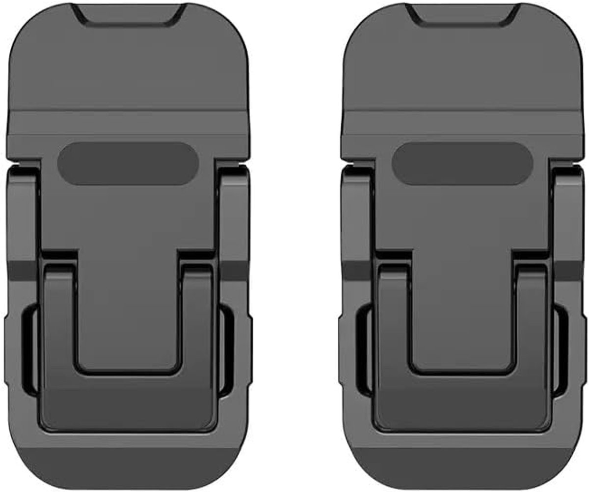 2 x 12 inch 13 14 15 17 inch laptop risers - aluminium - invisible - verstelbare hoogte