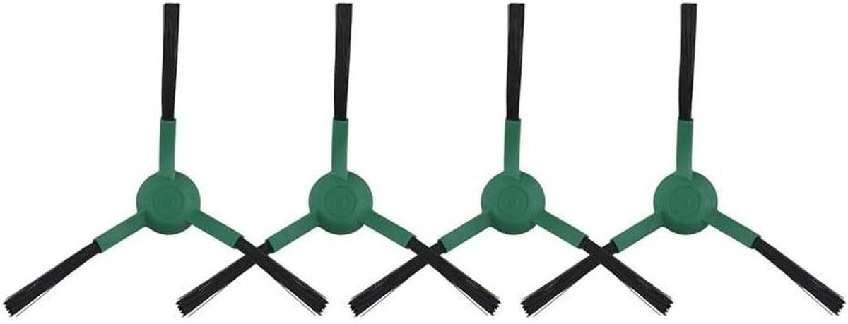 Zijborstels Robotstofzuiger - Reserveborstels Stofzuiger - Grondig Huis Schoonmaken - Efficiënte Hoekreiniging - 10 x 5 x 3 cm