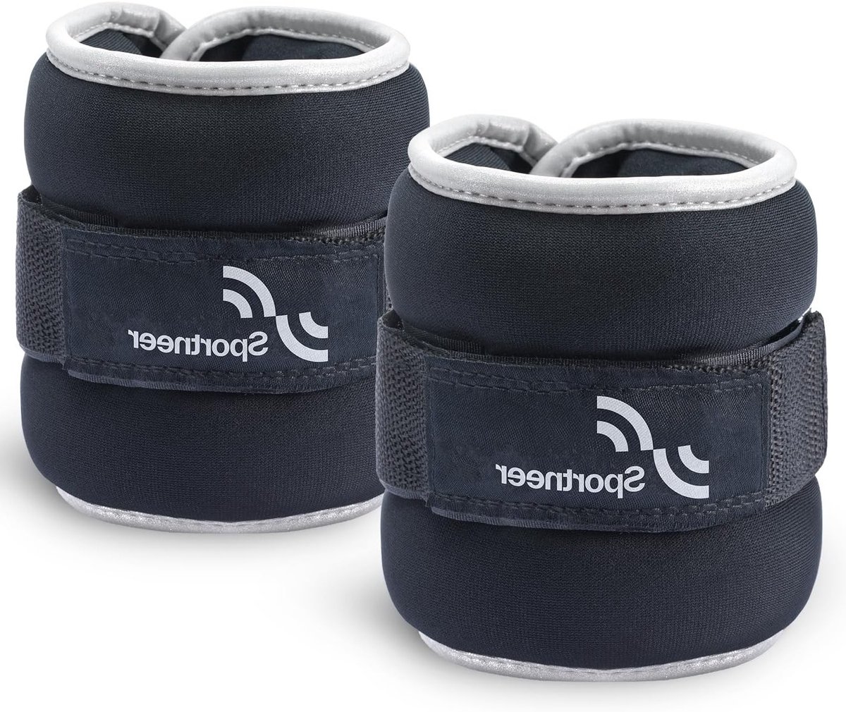 Verstelbare Enkelgewichten Set voor Dansen, Hardlopen en Fitness - 2 x 0.5kg tot 2 x 3kg, Ideaal voor Krachttraining en Revalidatie