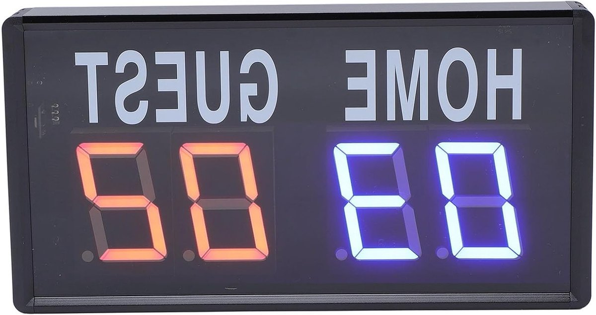 Draagbaar LED Digitale Scorebord met Afstandsbediening voor Sporten zoals Voetbal, Basketbal en Volleybal Binnen en Buiten