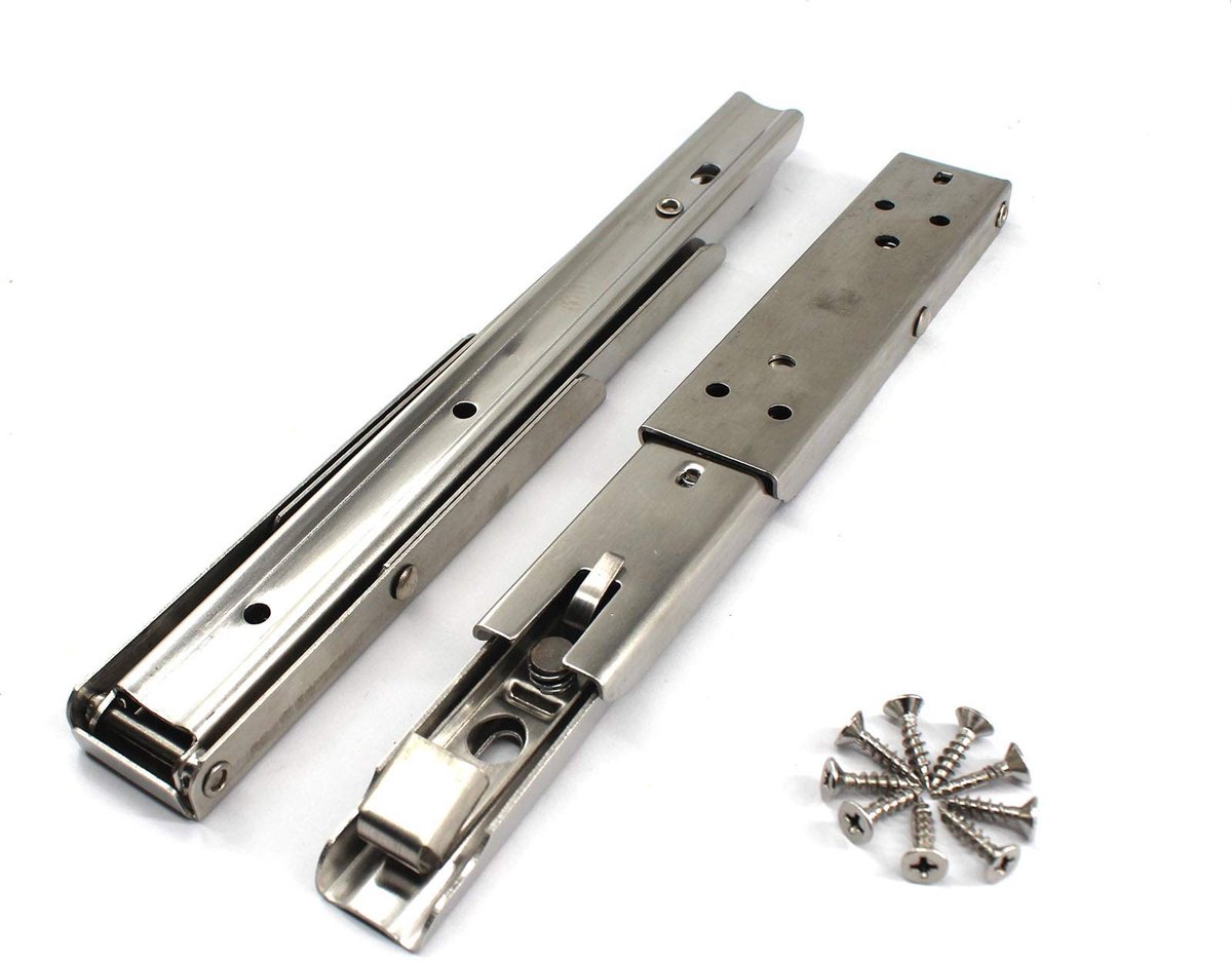 Cosensi- Plankbeugel 8 Inch - Opvouwbaar - Heavy Duty - Wandmontage - Roestvrij Staal - Set van 2 - Wandsteun