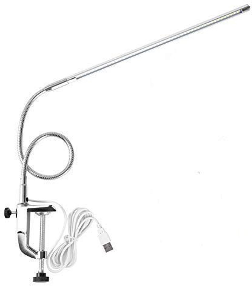 Byshayne - USB LED Lamp voor Schoonheidssalon en Manicure, Verstelbare Cliplamp