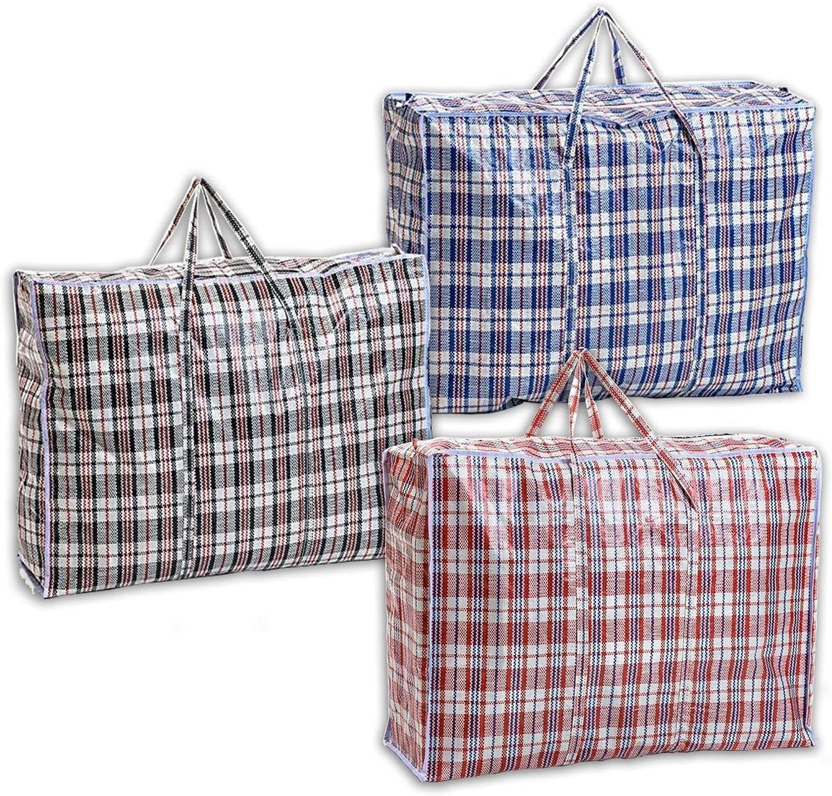 Opbergzakken - Waszakken - Opslag en transport - Waterdicht met rits - 70x60x28cm - Meerdere kleuren