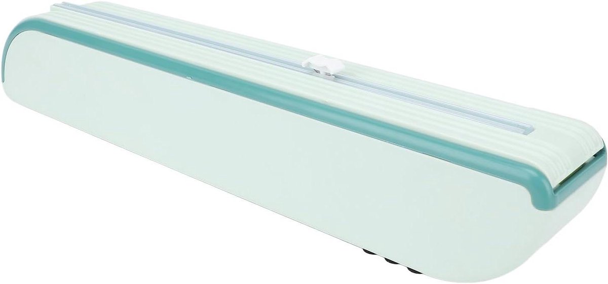 Plastic Wrap Dispenser Cutter, Cling Film Cutter Commonly Used Suction Cups for Tin Aluminum Foil
