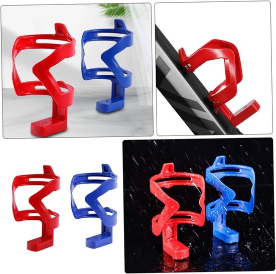 Fietsfleshouder Set - Fleshouders Fiets - Fles Veilig Vervoeren - Stevig Hars Materiaal - 2 Stuks - Diverse Kleuren — afbeelding 4
