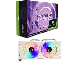 Krachtige 8GB Gaming Videokaart met RGB Verlichting en Dual Fan Koeling