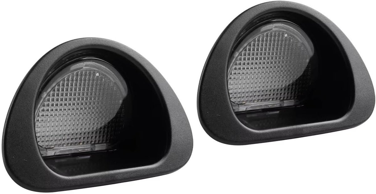 Kentekenverlichting LED - Nummerplaatlampen - Veilige Verlichting - Canbus Systeem - 2 Stuks - Wit