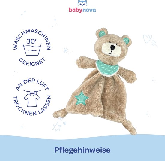 Superzachte Velours Troostdeken Knuffeldoekje voor Baby's en Peuters - Unisex Knuffel — afbeelding 5