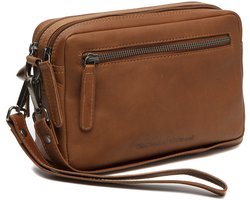The Chesterfield Brand Waxed Pull Up Kleine Schoudertas Leer - Cognac