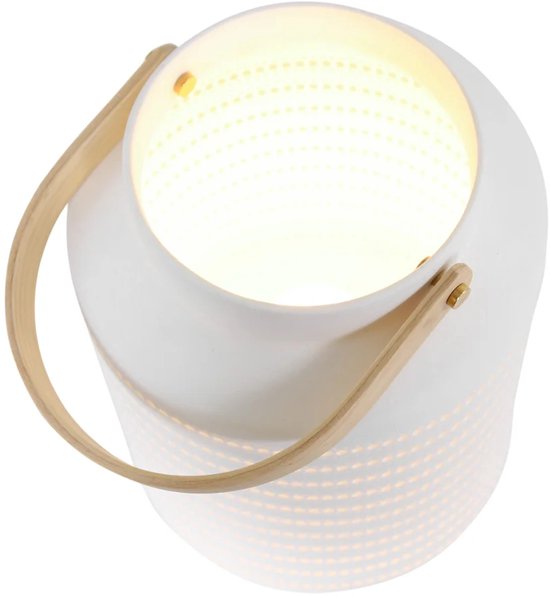 Steinhauer - Anne Porcelain - lampe de table 15 cm - blanc