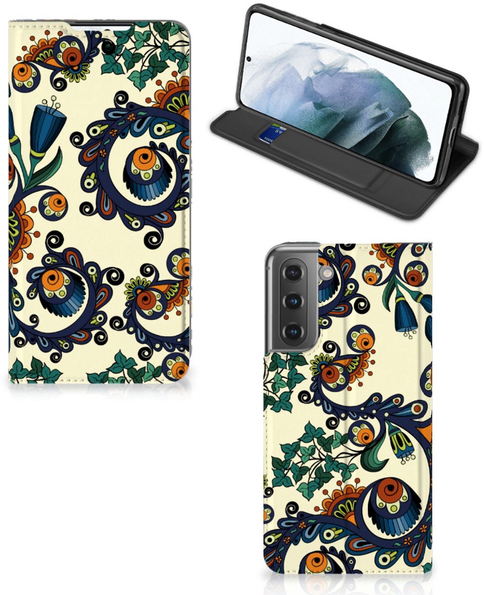 Telefoon Hoesje Samsung Galaxy S21 FE Barok Flower
