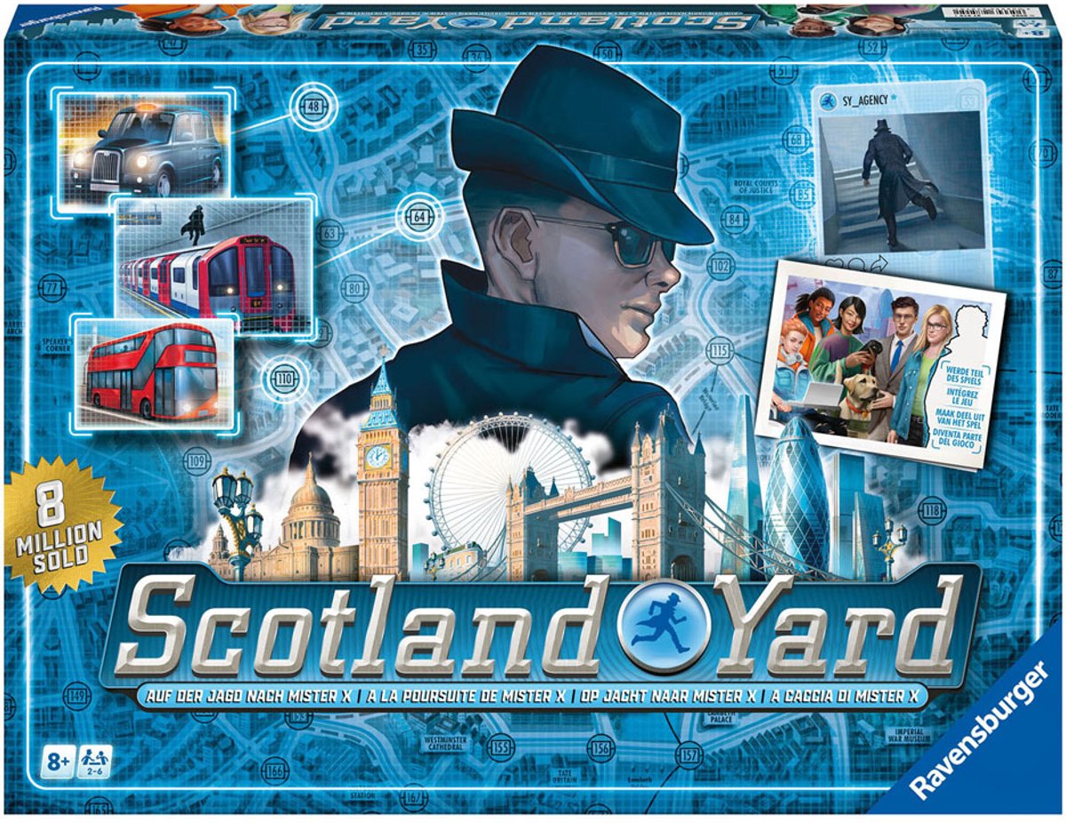 Spel Scotland yard - Bordspel