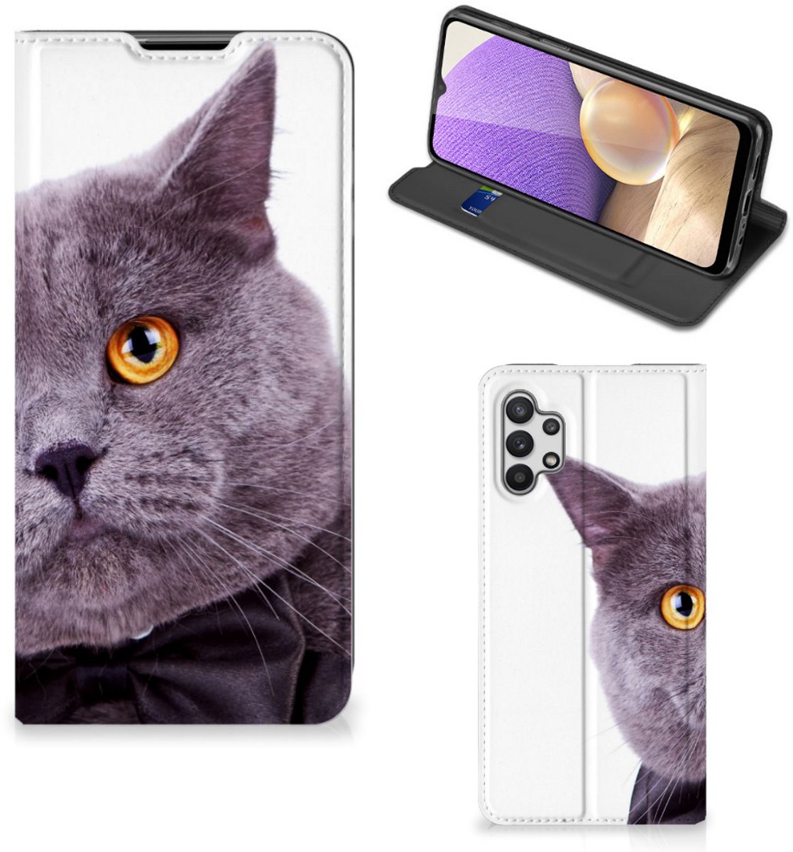 Samsung Galaxy A32 5G Hoesje maken Kat
