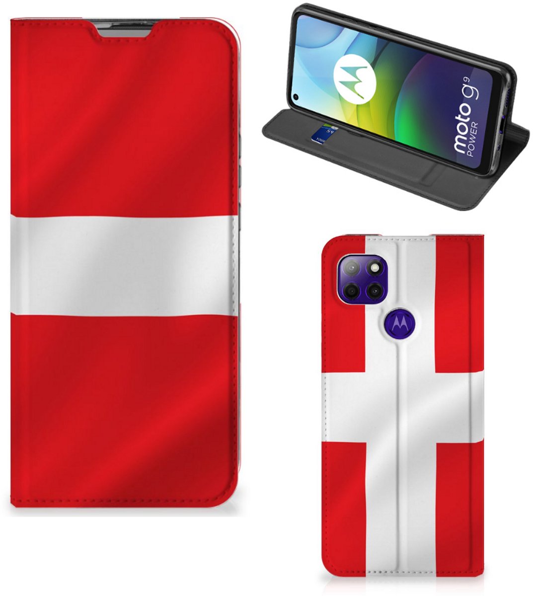 Motorola Moto G9 Power Standcase Denemarken