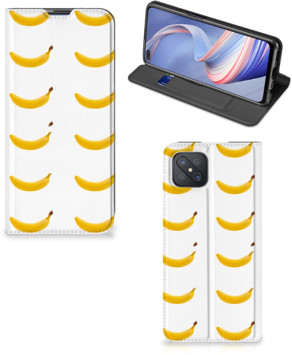 OPPO Reno4 Z 5G Flip Style Cover Banana