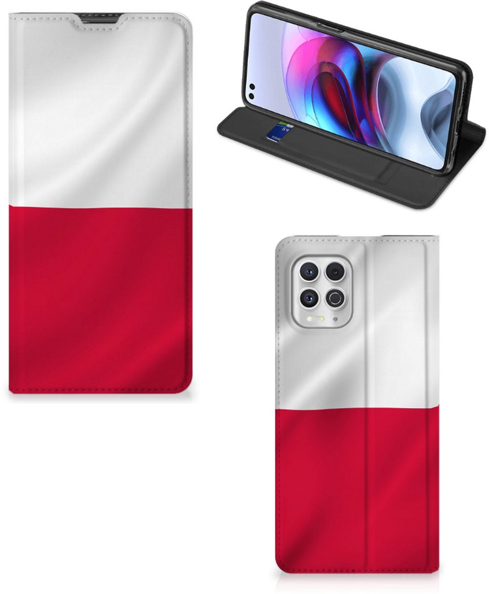 Motorola Moto G100 Standcase Polen