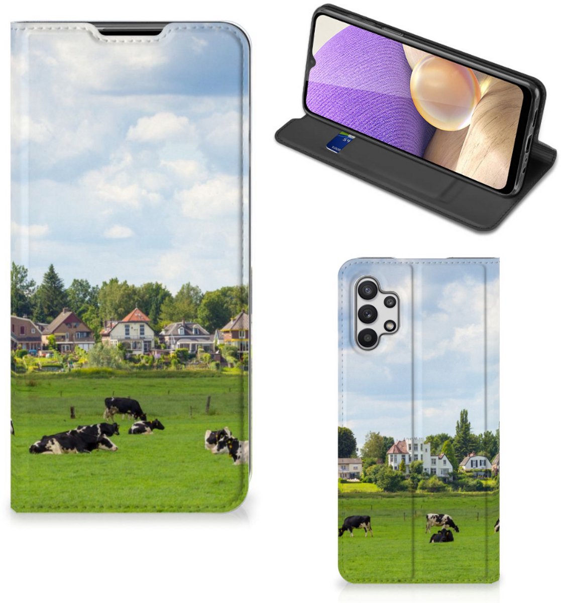 Samsung Galaxy A32 5G Hoesje maken Koeien