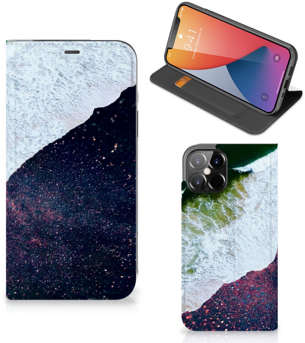 iPhone 12 Pro Max Stand Case Sea in Space