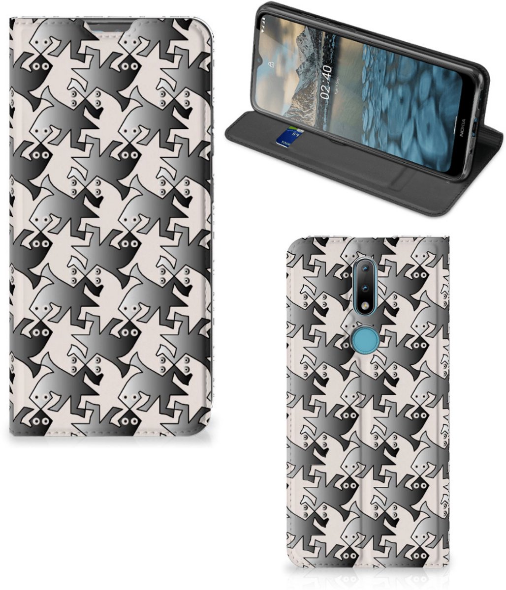 Nokia 2.4 Hoesje maken Salamander Grey