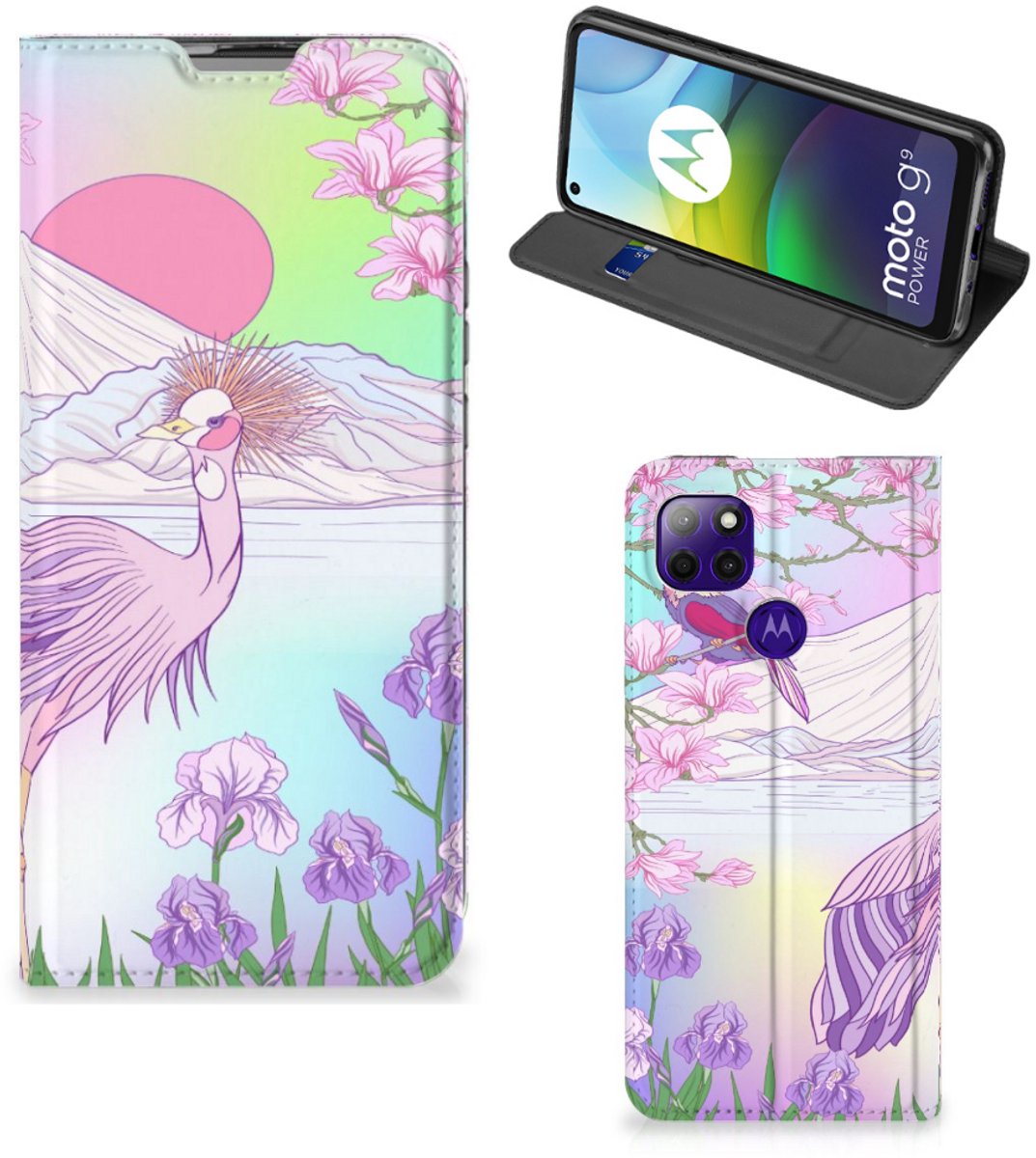 Motorola Moto G9 Power Hoesje maken Bird
