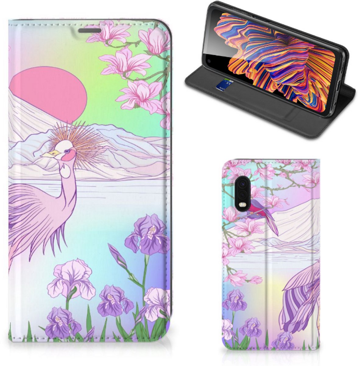 Samsung Xcover Pro Hoesje maken Bird