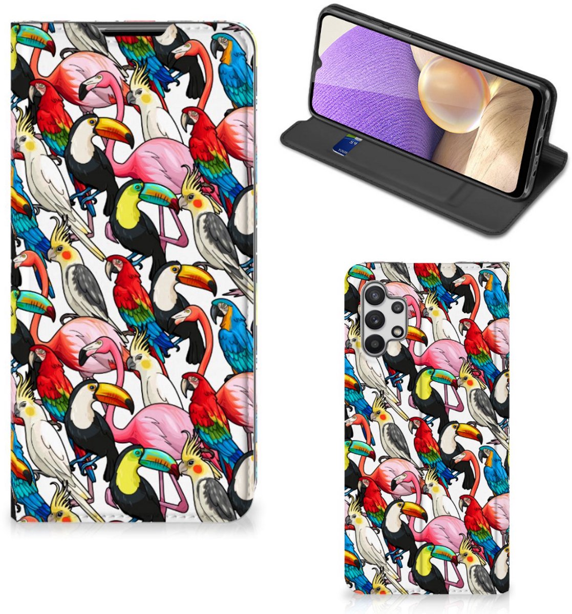 Samsung Galaxy A32 5G Hoesje maken Birds
