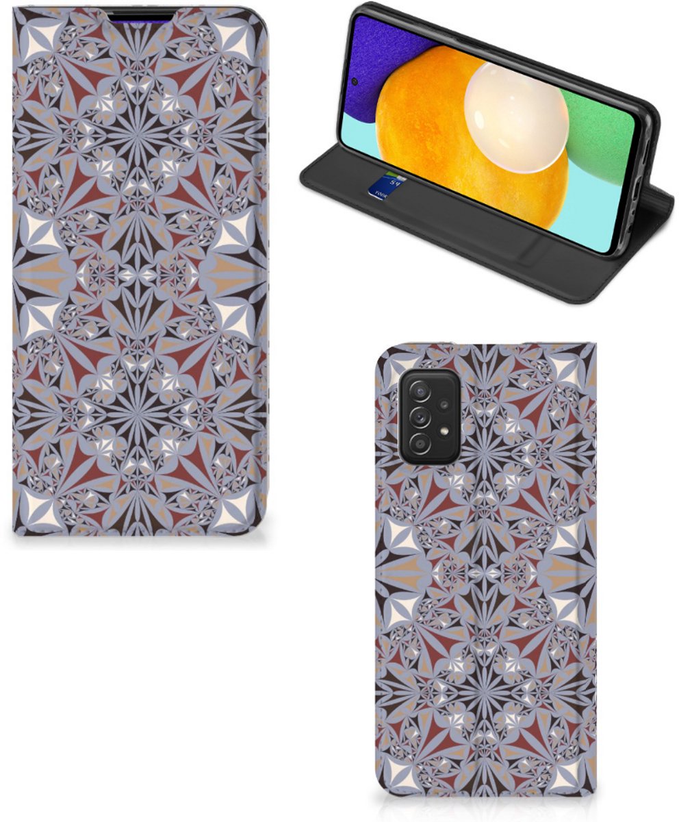 Samsung Galaxy A03s Standcase Flower Tiles