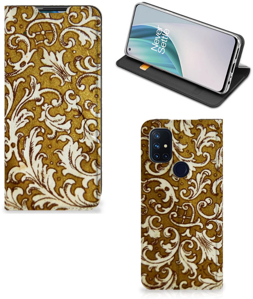 Telefoon Hoesje OnePlus Nord N10 5G Barok Goud