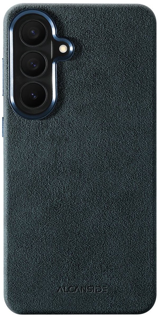 Samsung Galaxy S26 Plus - Alcantara Case - Navy Blue