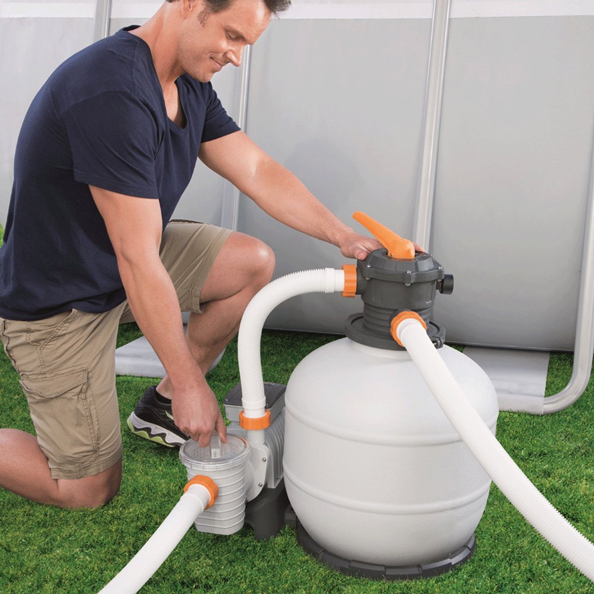 Bestway - Zandfilterpomp - Flowclear - 8327 - L/u – foto 6