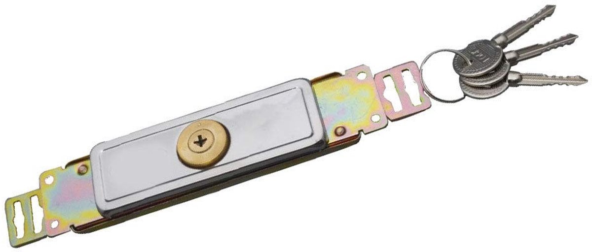 Smoakez - Rolling Shutter Deurslot - Garage Beveiliging - Duurzaam en Praktisch - Zilver - Eenvoudig te Installeren - Veiligheidsoplossing voor Rol...