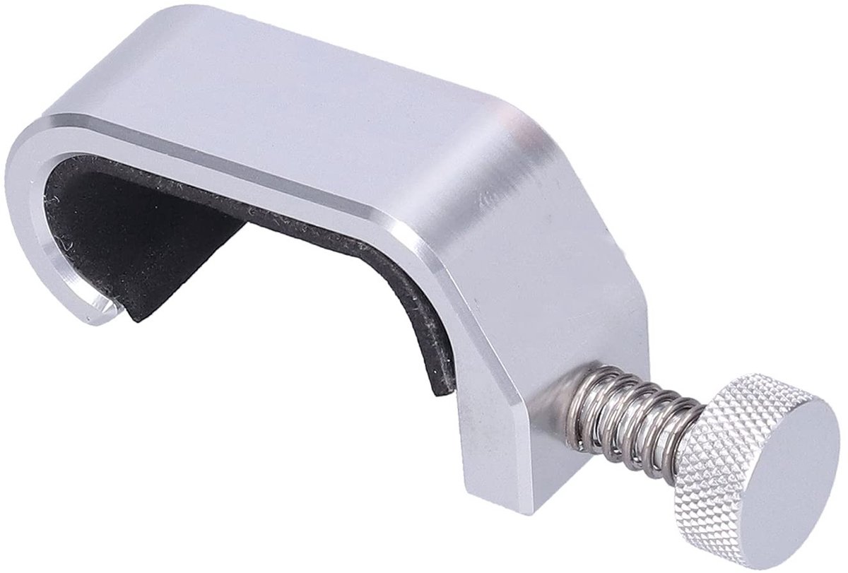 Smoakez - Motor Bagagerek - Bagage Frame Haak - Verstelbaar en Lichtgewicht - Zilver - Crotchet Haak - Perfect voor Vespa en LX