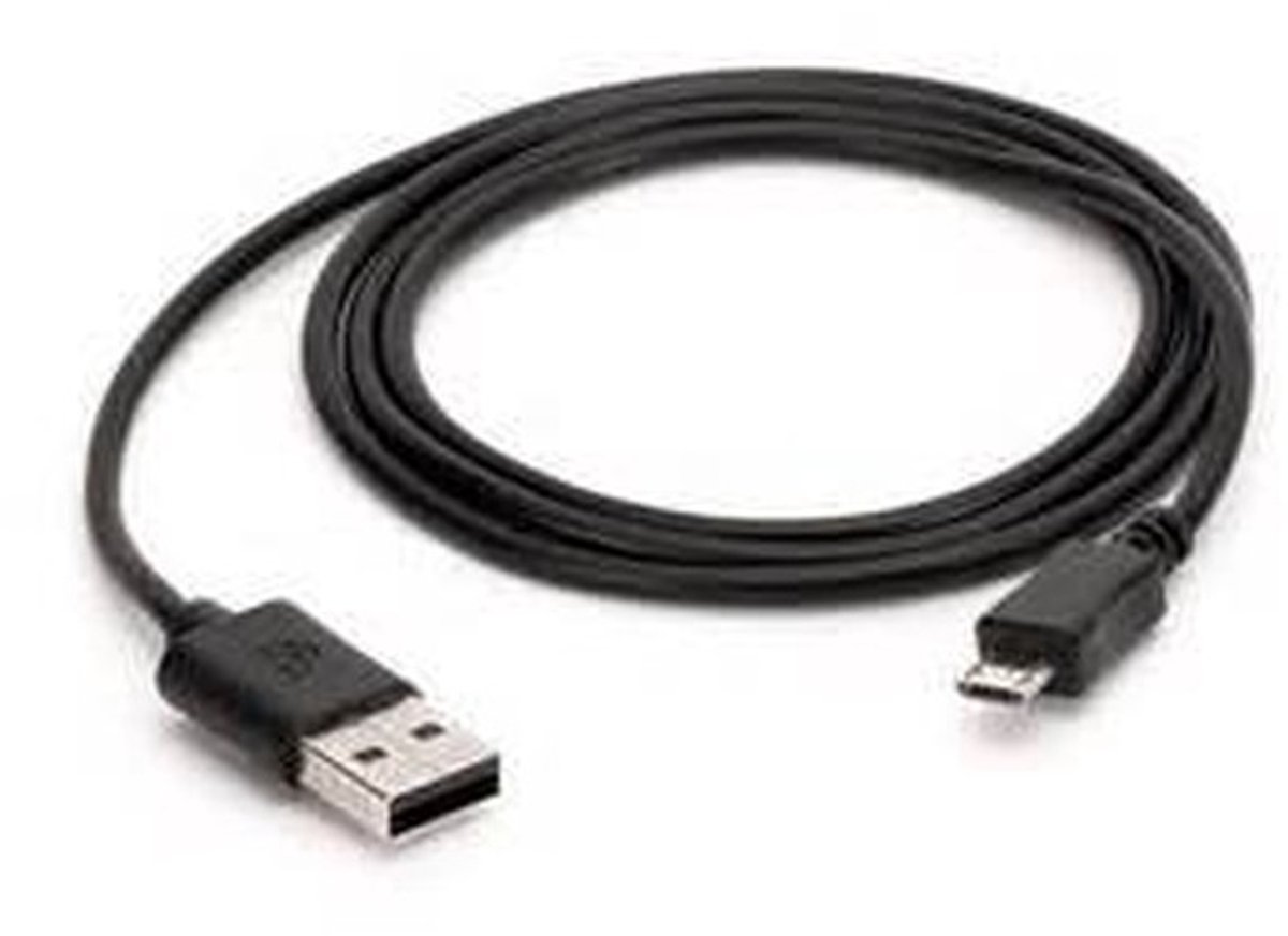 Jhubersproducts - Micro USB Oplaadkabel - Extra Lange Vervangingskabel - Geschikt voor Echo en Echo Dot - 3 meter lang - Opladen en Synchroniseren - Z