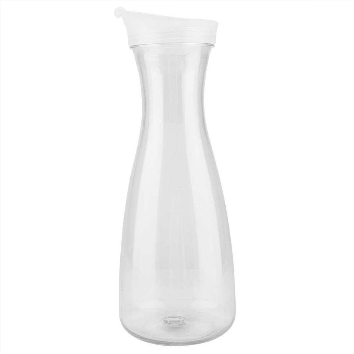 Dailygoods - 8oz acryl sap kruik - water karaffen - duurzaam - 1000ML - plastic flip top deksel - geschikt voor thuisgebruik - formeel